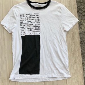 Black and white Short sleeve shirt